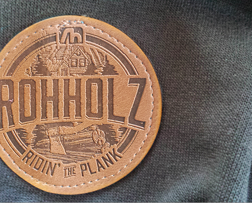 Rohholz The Plank Hoodie Print