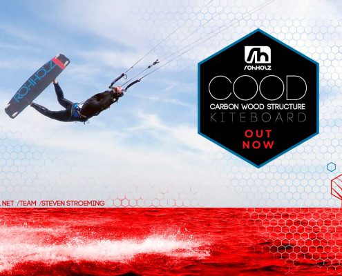 COOD Kiteboard - Rohholz