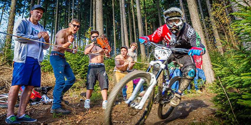 Rohholz bei der DM MTB-Enduro