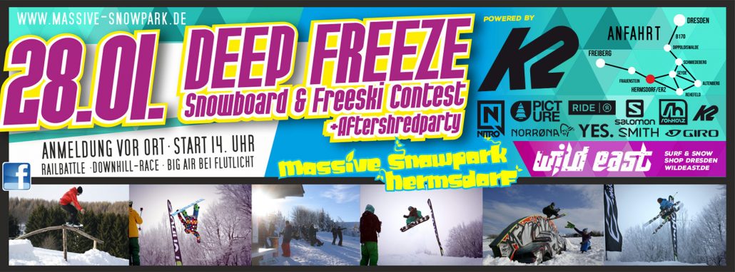 Rohholz supports Snowboard & Freeski Contest