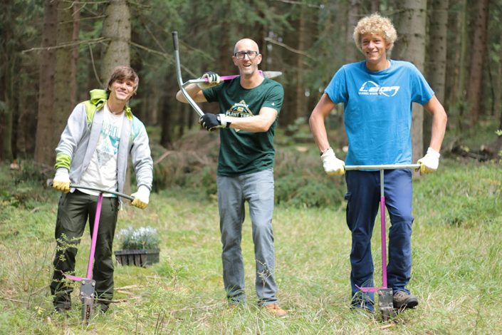 Plant Trees 2016 - Rohholz Baumpflanzaktion