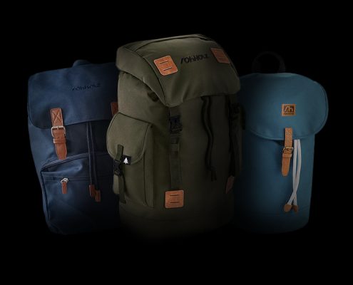 Rucksack packen - Rohholz Rucksäcke