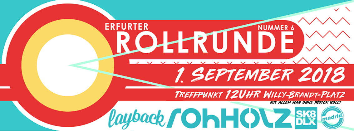 Erfurter Rollrunde 2018 - Rohholz