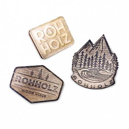 Nature Pin Set - ROHHOLZ ANSTECKER