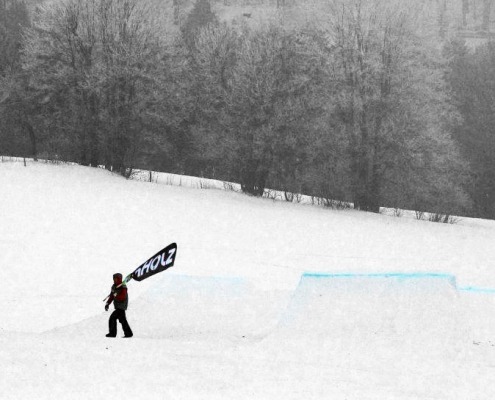 Snowboard & Freeski Contest im Massive Snowpark Erzgebirge