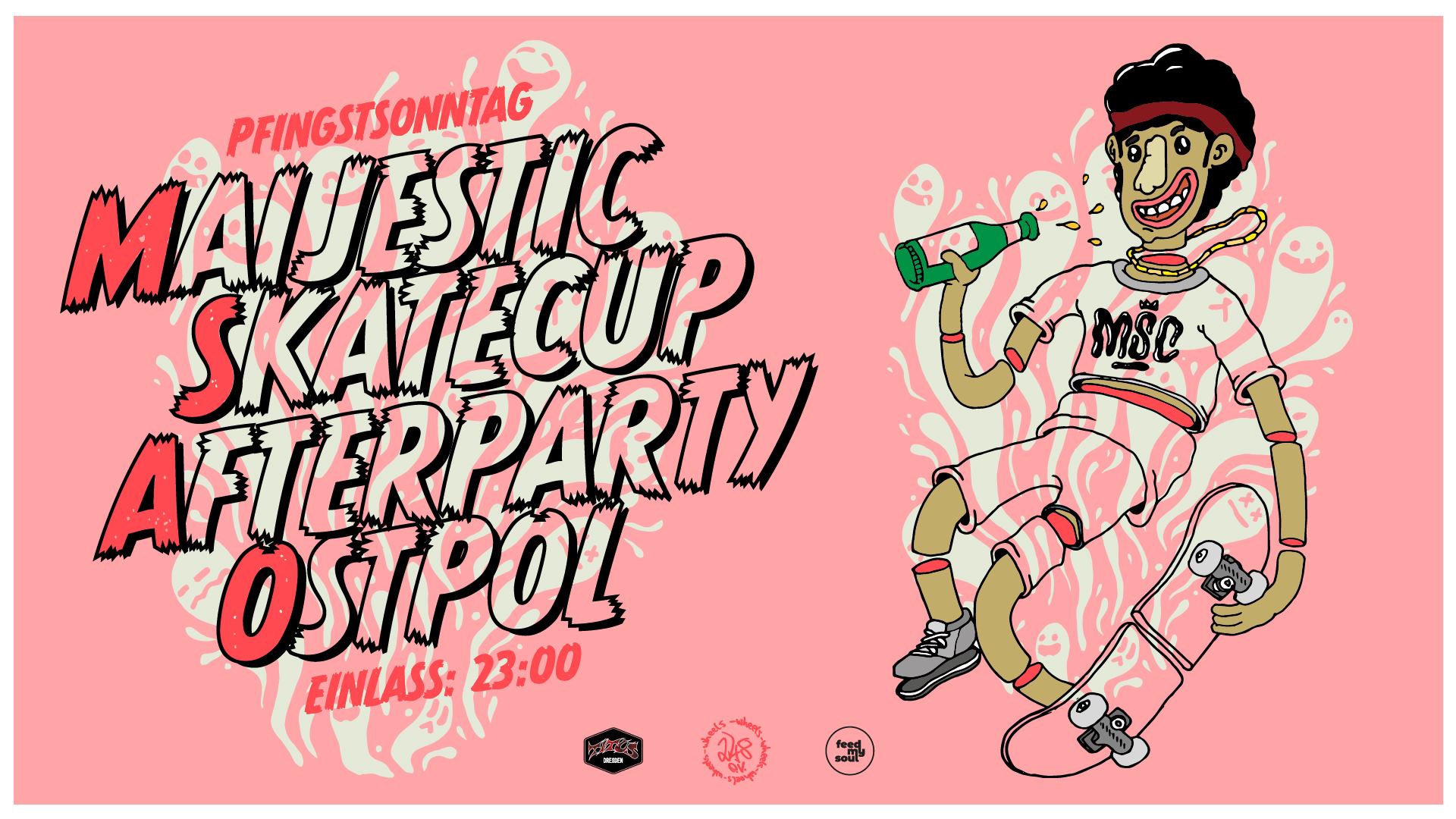 Maijestic Skatecup 2019 Aftershowparty im Ostpol Dresden