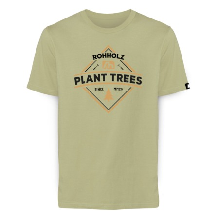 Plant Trees T-Shirt sage green - Rohholz